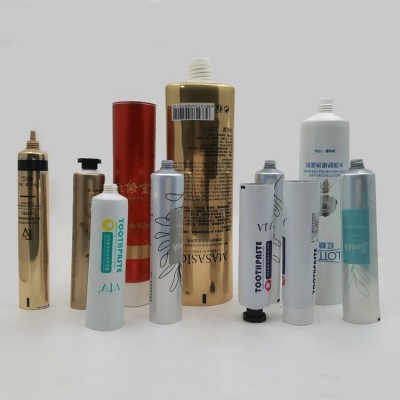 Low Moq Small Batch Printing Tail Opening Unsealed Tail Sheet Abl Tube Aluminum Plastic Tube